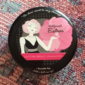 Hollywood Extras reusable silicone breast enhancer